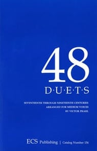 48 Duets of the 17th - 19th Centuries Vocal Solo & Collections sheet music cover